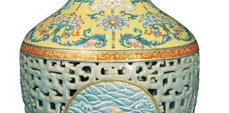 Jarrón de porcelana china. Caso real: Diferentes Valores- Único Precio